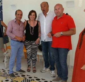 l'assessore Maria Rita Sgarlata oggi a Vulcano