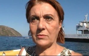 l'assessore ai Beni culturali Giusy Furnari oggi a Lipari