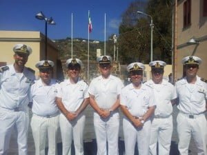 da sin. Miuccio, Mollica, Nigrelli, Margadonna, Bonaccorso, Natoli e Brancato