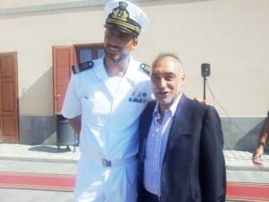 capo Miuccio con Pippo Santamaria