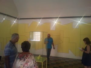 tempera su muro a cavo elettrico di Maurizio Savini