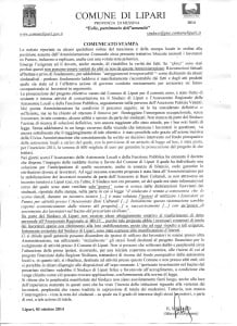 Comunicato Ex Pumex