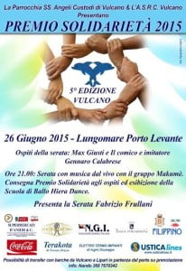 vulcano premio solidarietà