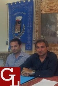Il dirigente Ficarra e l'assessore Orto