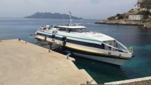 Il Gianni M ieri pomeriggio in mare