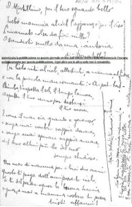 8 giugno 1929: corrispondenza tra Ester Parri e Miriam Rosselli