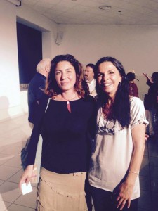 Loredana Salzano con Maria Cuffaro