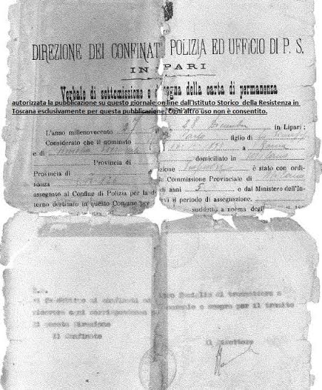 verbale sottomissione