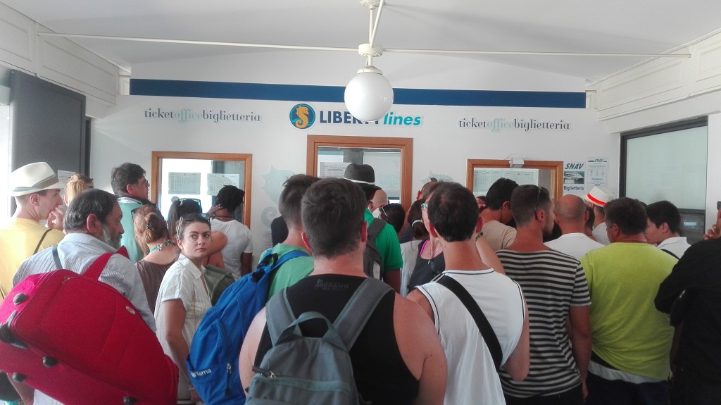 stazione marittima fila