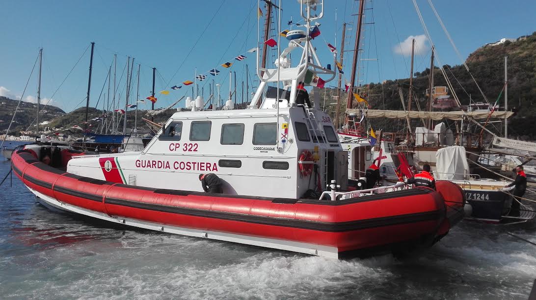 Soccorso Guardia costiera - 118 a Pollara