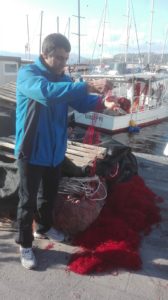 pesca reti distrutte