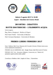 5 agosto 2017