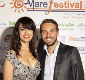 Maria Grazia Cucinotta e Massimiliano Cavaleri