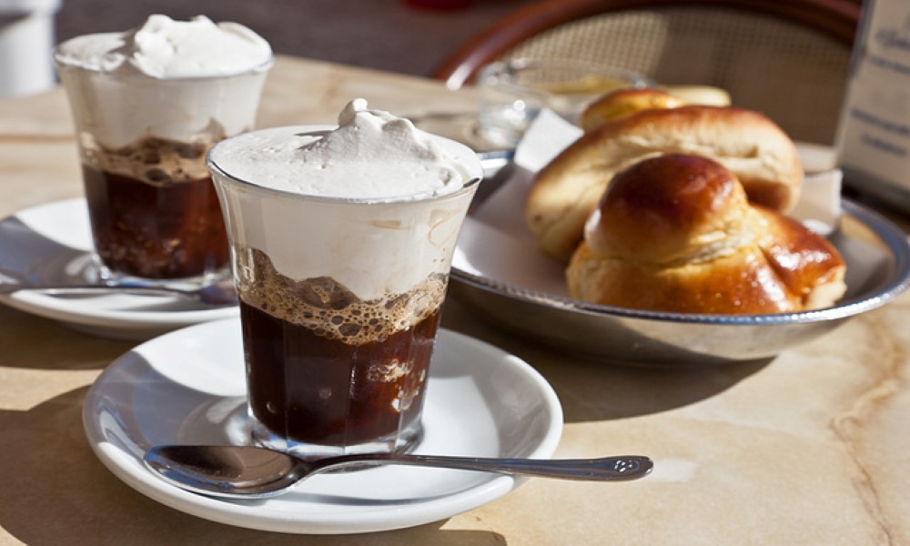 caffè con panna