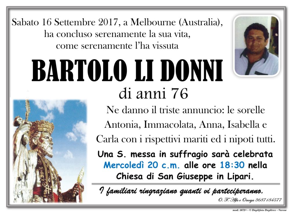 Li Donni Bartolo