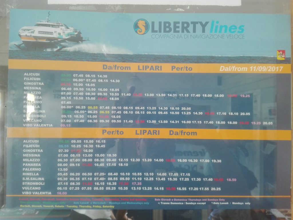 orari liberty lines dal 15