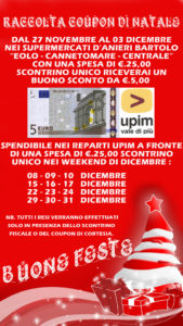CARTELLO BUONO 5 EURO