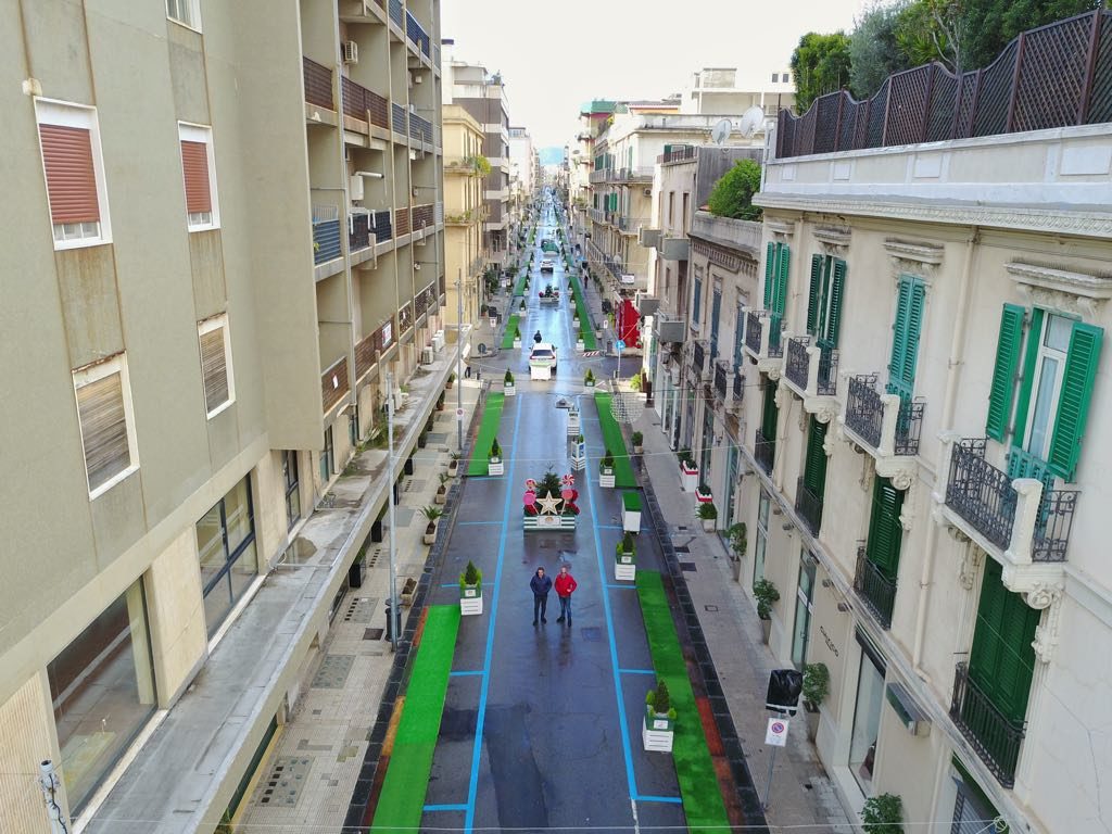allestimenti in via dei Mille