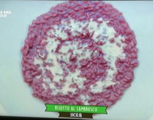 risotto lambrusco