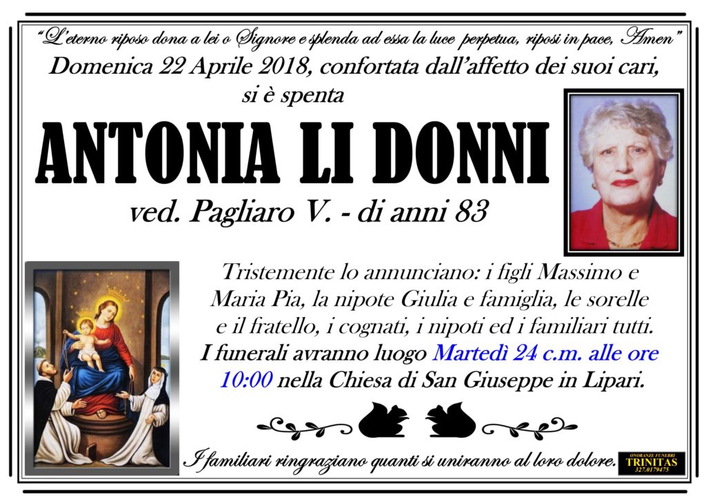 antonia li donni
