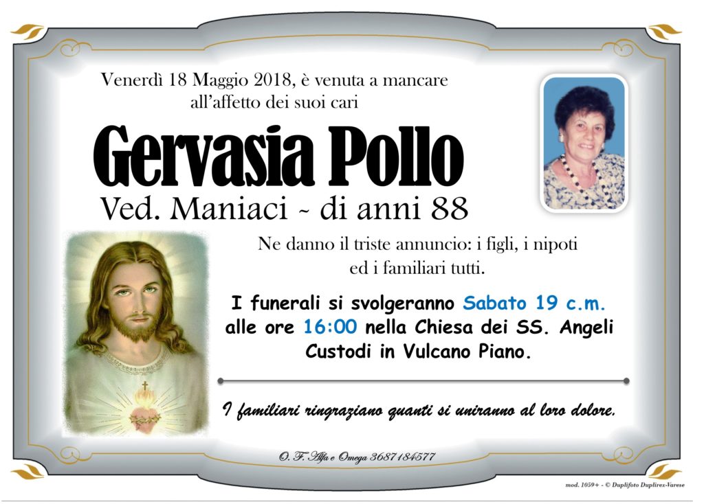 (Pollo Gervasia- ved. Maniaci)