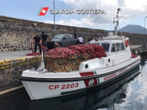 pesca illegale reti da posta