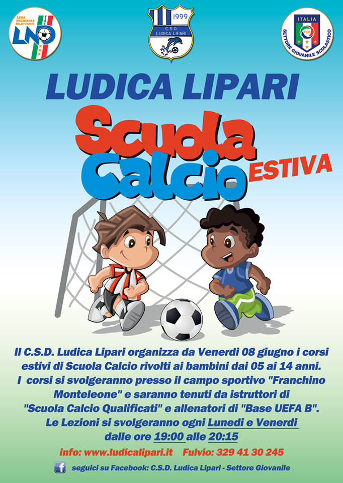 scuola calcio estiva