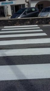 strisce pedonali vigili