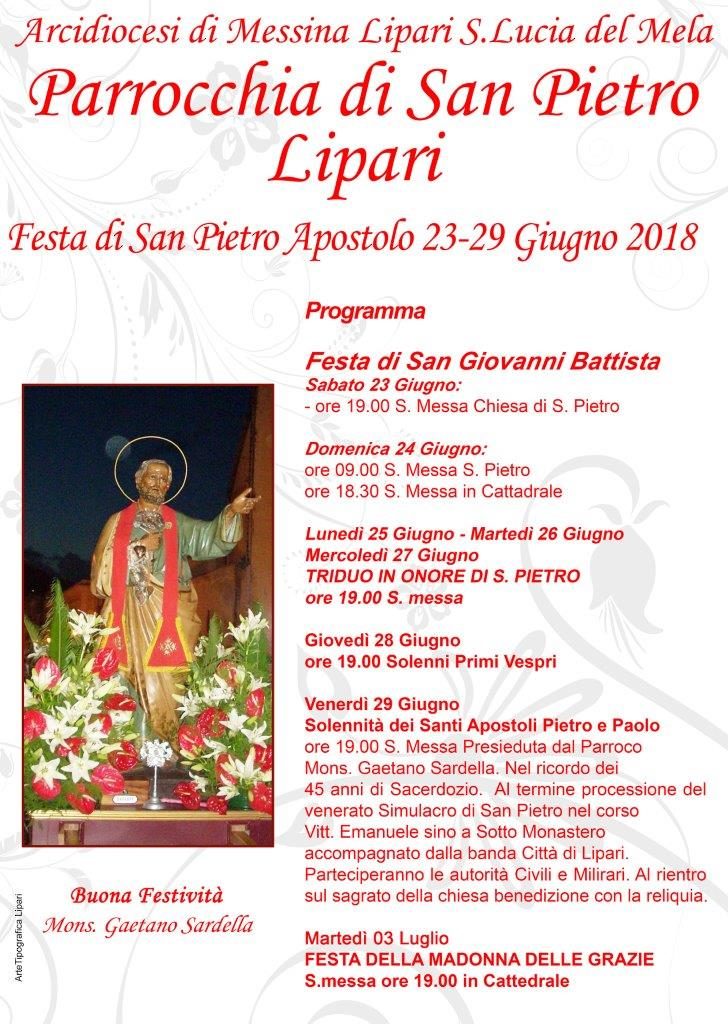 manifesto S.PIetro 2018