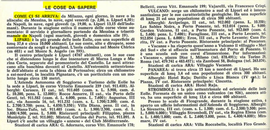 le cose da sapere