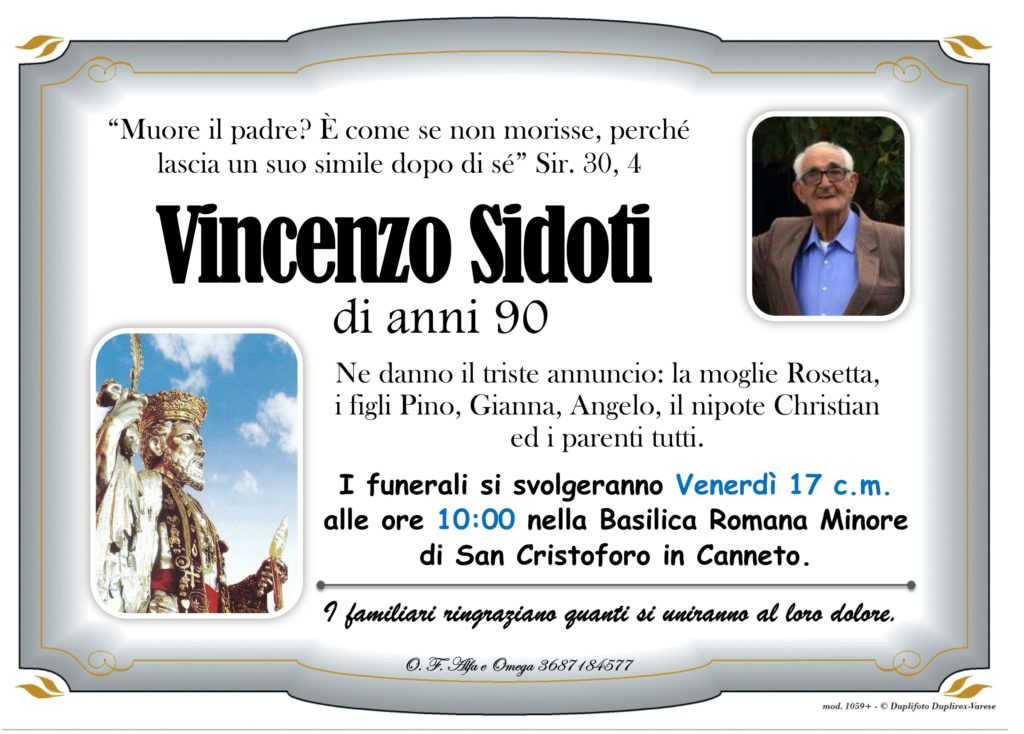 (Sidoti Vincenzo)