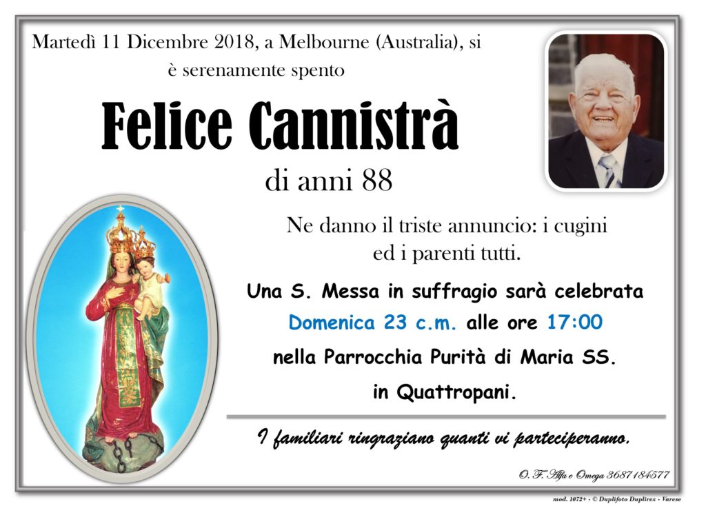 29 - B con foto (Cannistrà Felice)