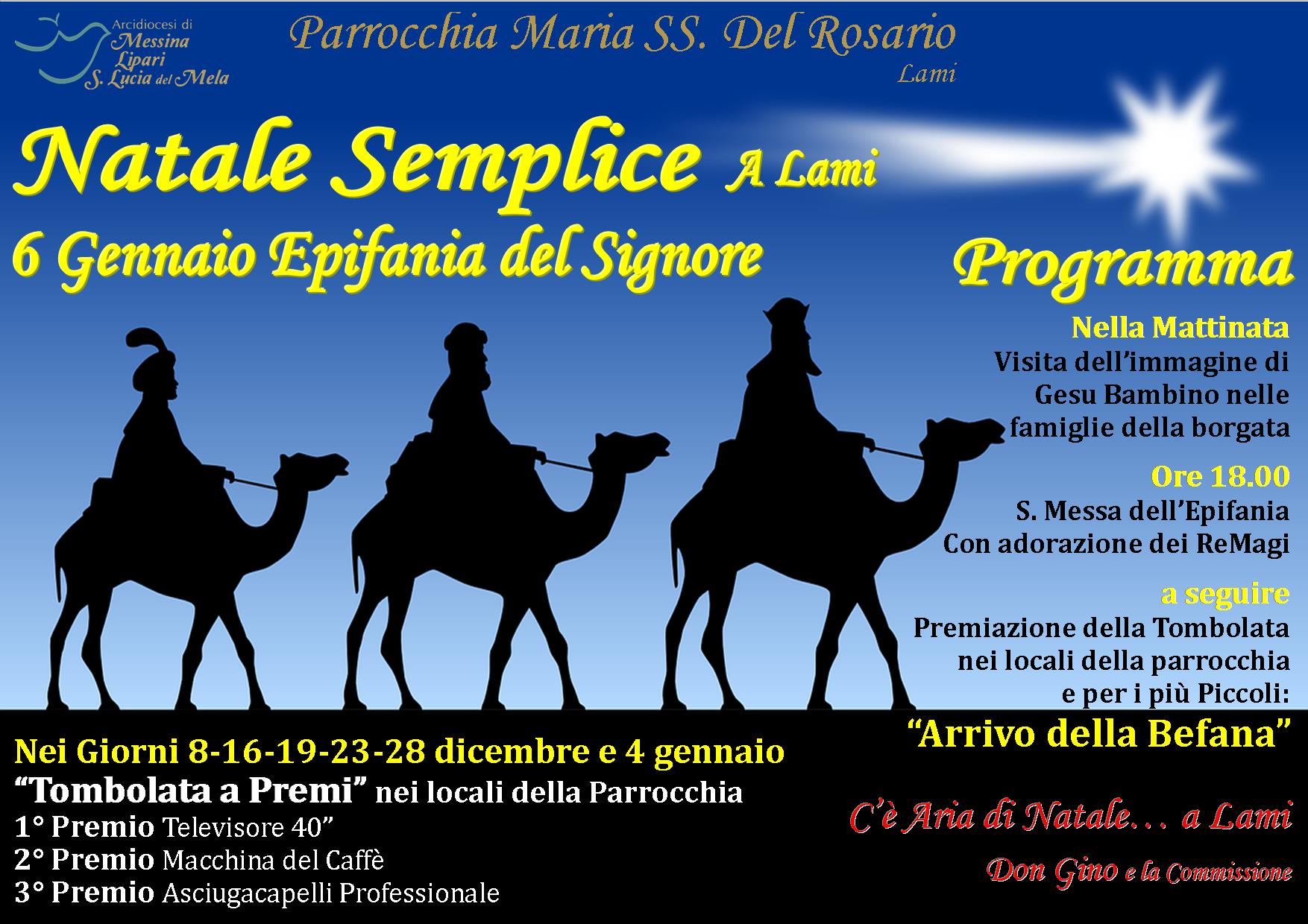 Locandina Epifania 2018 Lami
