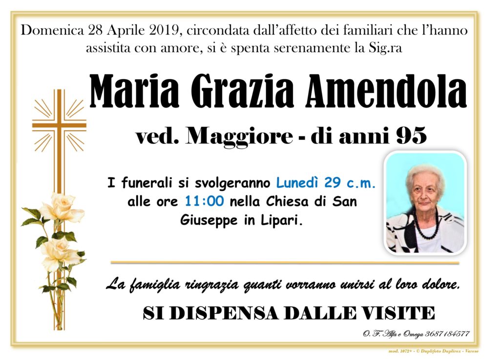 8- B con foto (Amendola M. Grazia ved. Maggiore)