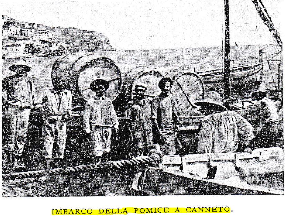 imbarco della pomice a canneto
