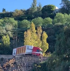 camion bloccato provinciale
