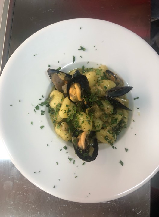gnocchi e cozze