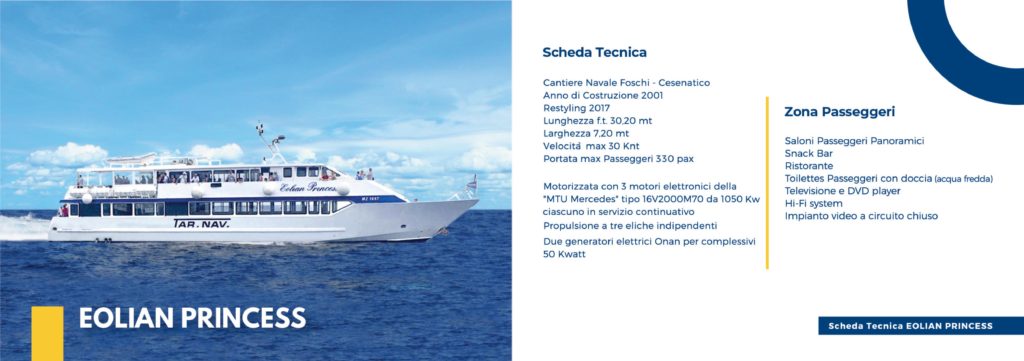 Tarnav : ad aprile la nave veloce "Eolian King" da 400 posti 4