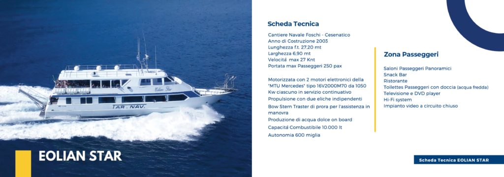 Tarnav : ad aprile la nave veloce "Eolian King" da 400 posti 5