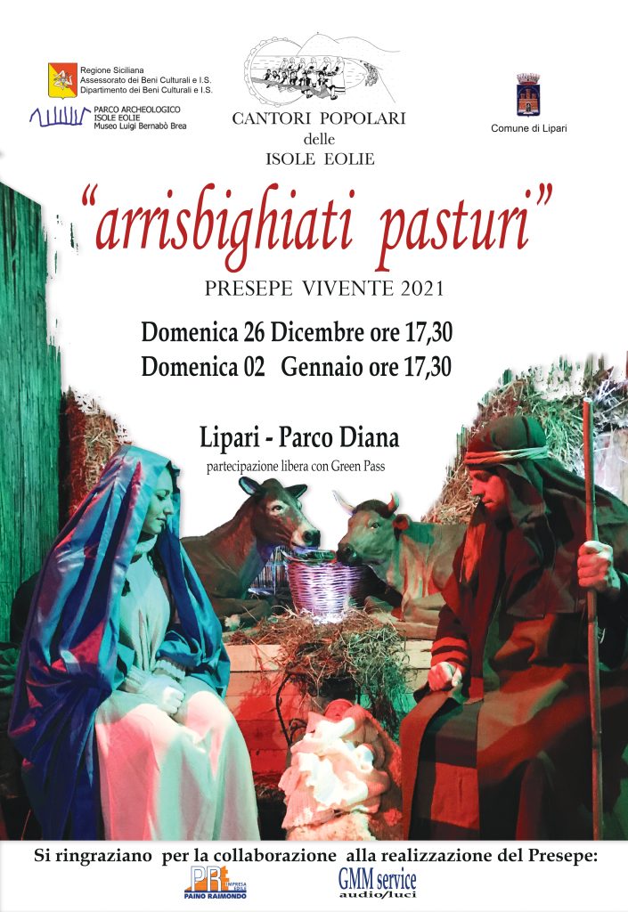 Lipari, c'è il Presepe vivente dei Cantori Popolari delle Eolie