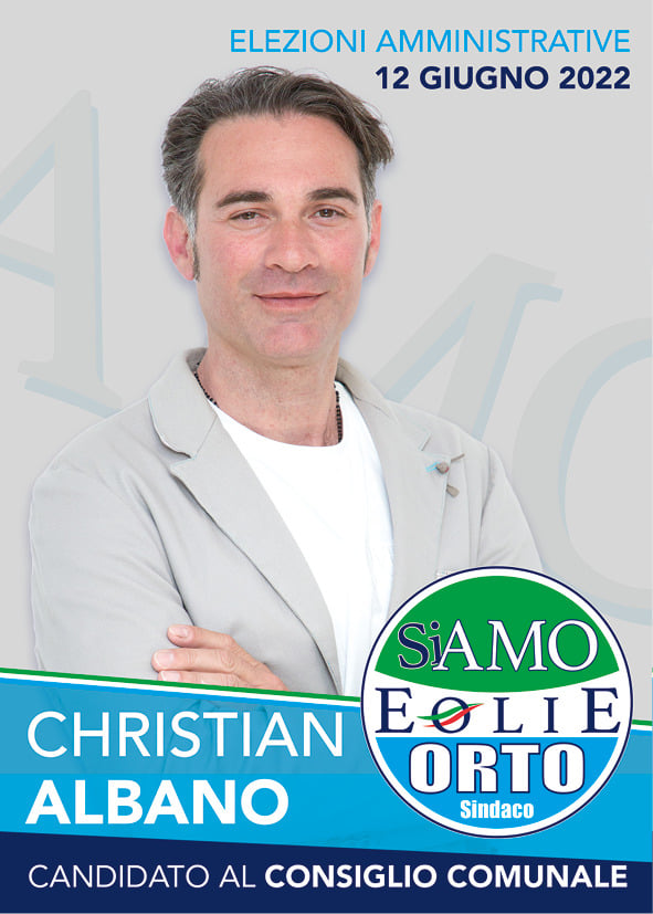 Candidati al Consiglio comunale Orto Sindaco : Christian Albano