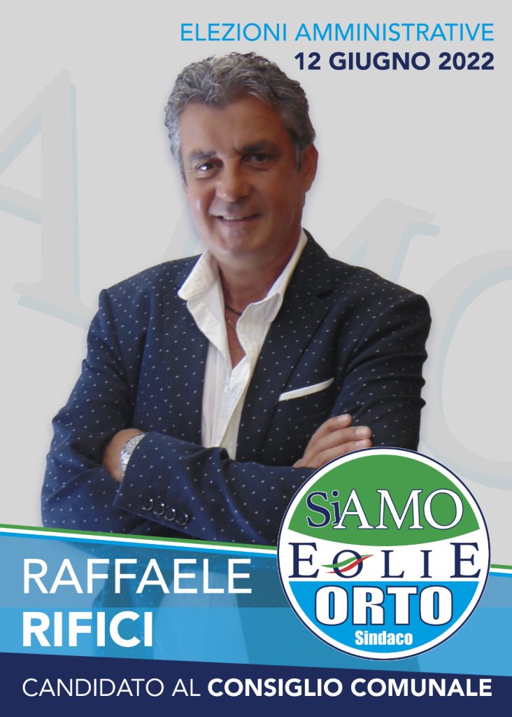 Candidati al Consiglio comunale Orto Sindaco : Raffaele Rifici