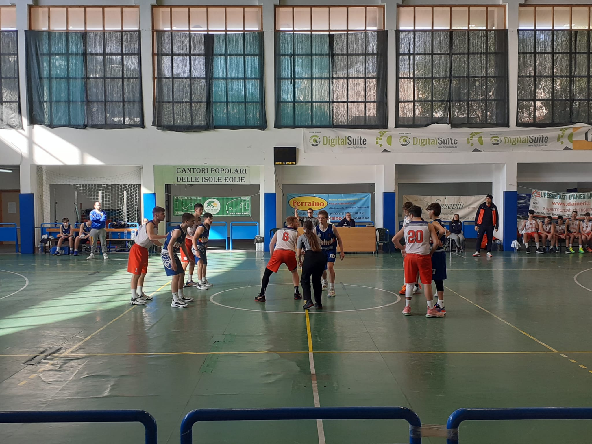 Basket Eolie : Under 17 a sette vittorie su otto e primo posto 1