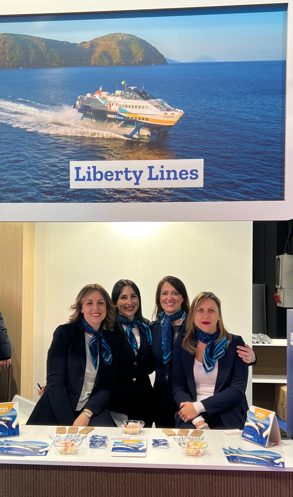 Liberty Lines ripristina lo scalo di Vulcano