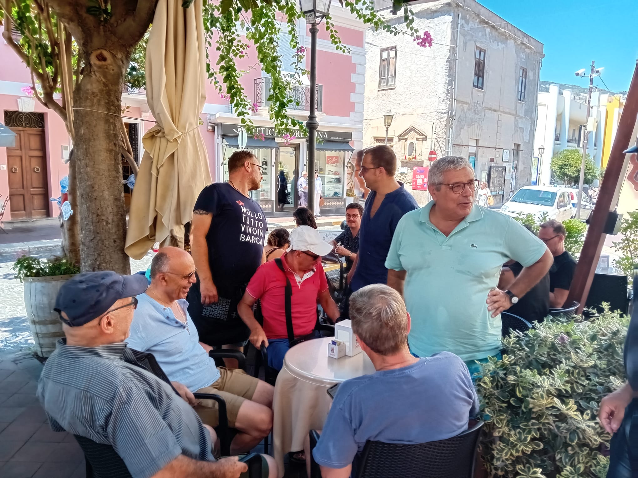 Ferragosto a Lipari : c'è anche Totò Cuffaro 1