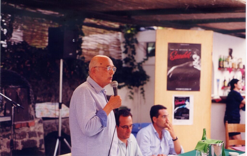 Il Centro Studi ricorda Giorgio Napolitano, il legame con Stromboli