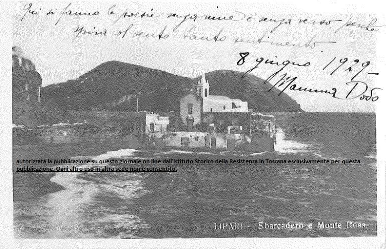 L'album dei ricordi: Rosselli, cartoline dal confino di Lipari 4