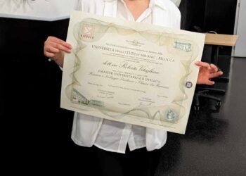 Master per Roberta Vitagliano alla Bicocca di Milano 3
