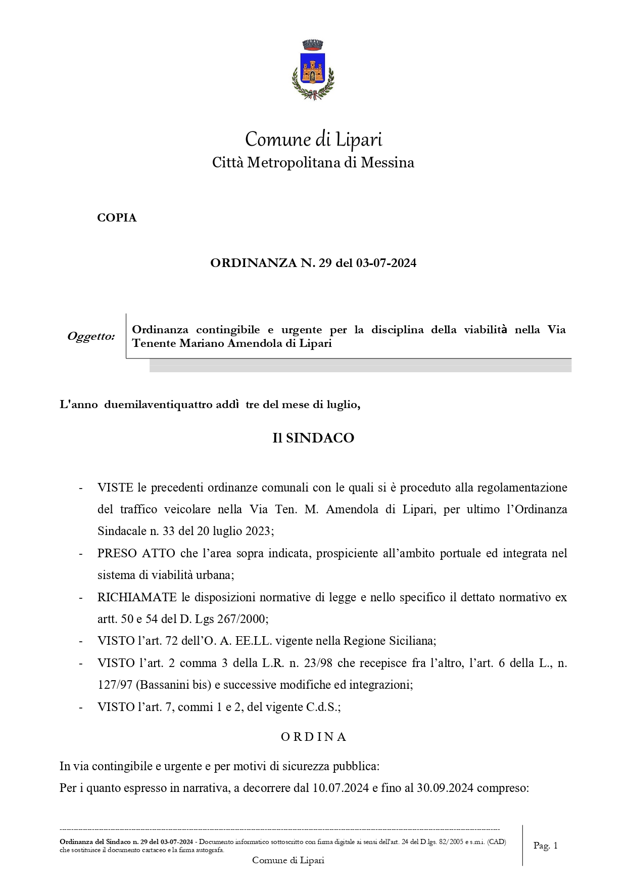 Bozza automatica 483