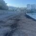 Portinente : la spiaggia del centro di Lipari